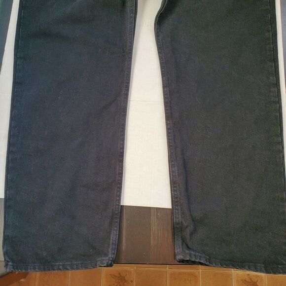 Wrangler Jeans Authentics Classic 5-Pocket Regular Fit Jean Black Mens 46X32 NWT - Picture 4 of 12